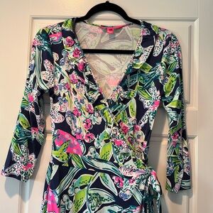 Lily Pulitzer wrap romper